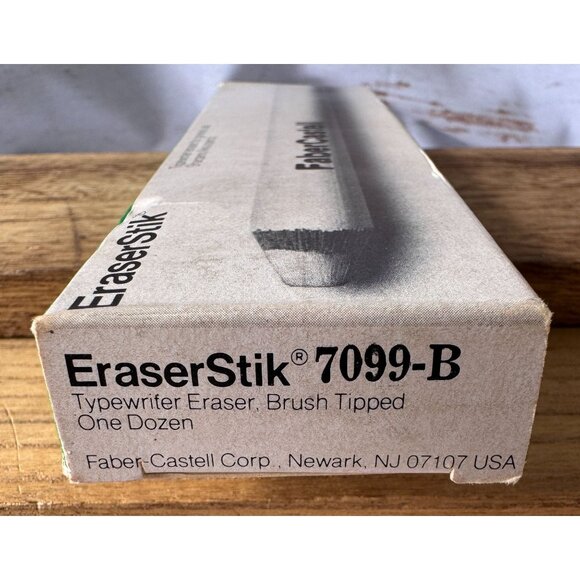 Faber-Castell EraserStik 7099-B Typewriter Erasers With Brush Tips NOS - Picture 4 of 6